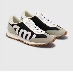 Ami Black and White Sneakers